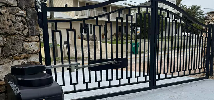 Swing Gate Opener with Keypad Hilton Head Island